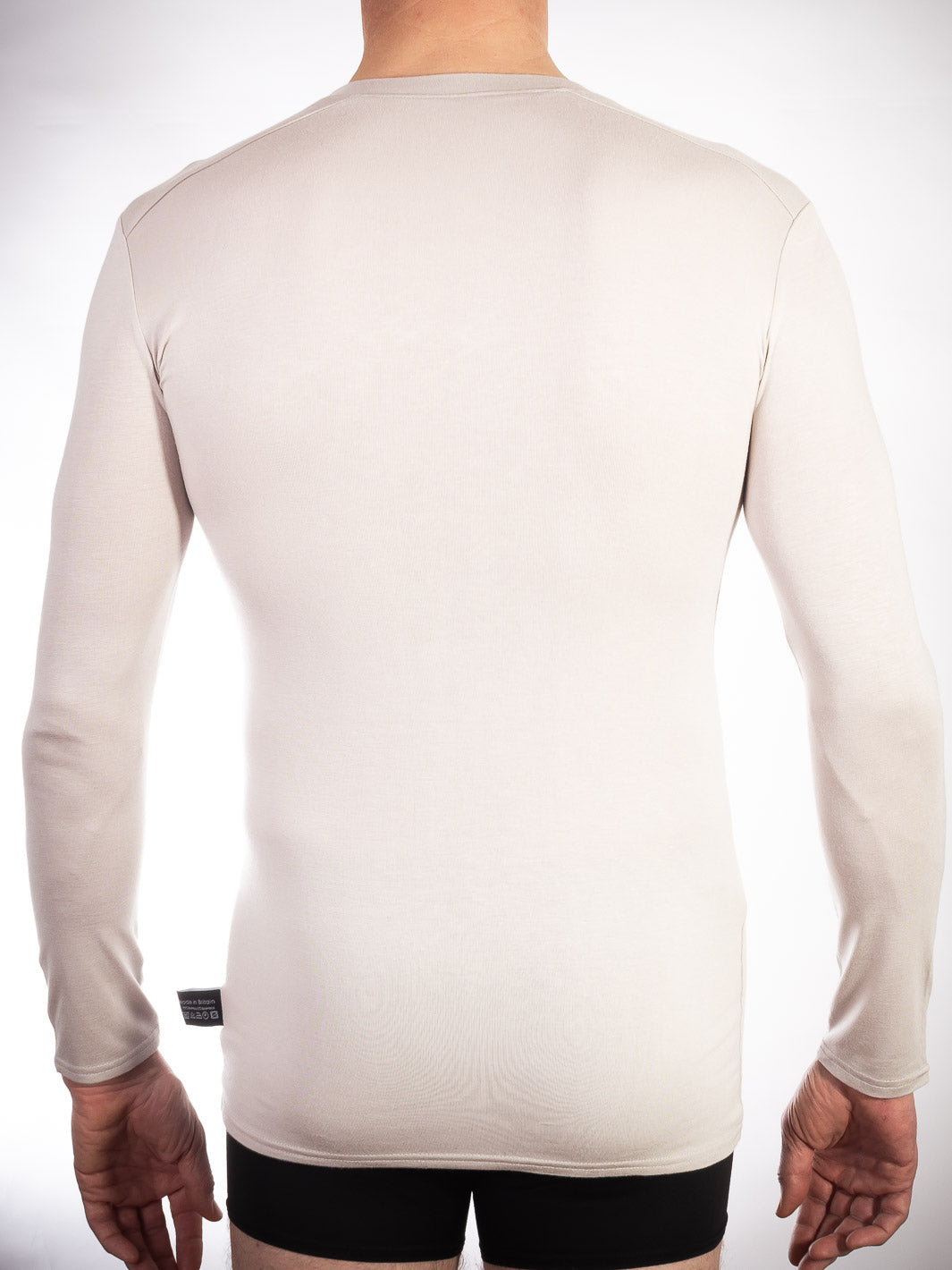 Long Sleeve Crew Neck Undershirt (Bamboo)