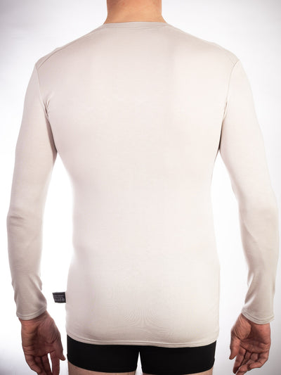 Long Sleeve Crew Neck Undershirt (Bamboo)