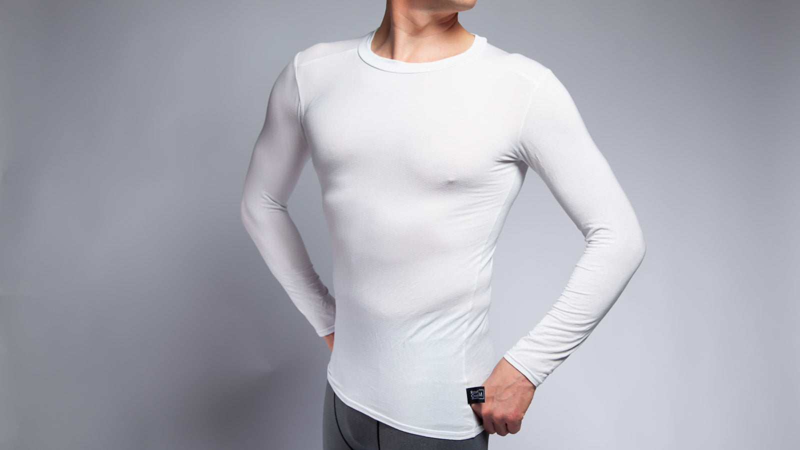 Long sleeve 2025 undershirts mens